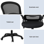 Artiss 2x Mesh Office Chair Computer Gaming Desk Chairs Work Study Mid Back