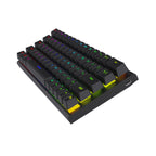 Laser Gaming Mini Mechanical Keyboard Black