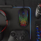 Laser RGB Lightweight Gaming Mouse - Black