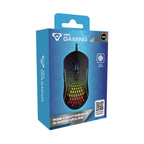 Laser RGB Lightweight Gaming Mouse - Black