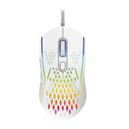 Laser RGB Lightweight Gaming Mouse White