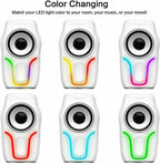 Wired Mini Gaming Speakers with 3.5mm, Portable Computer Mini Speakers for Music
