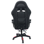 Intex Spire Onyx Led Massage Gaming Chair - Red And Black