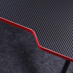 Gaming Desk Desktop PC Computer Desks Desktop Racing Table Office Laptop Home K-Shaped Legs Black 140cm
