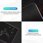 RGB Wireless 15W Oversized Charger Mouse Pad 800x300 MM Gaming Mouse Pad