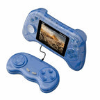 Q8 Handheld Game Console - 3.0 Screen 800 Built-In Games Tv Connection - Transparent Blue - Singles Transparent Blue