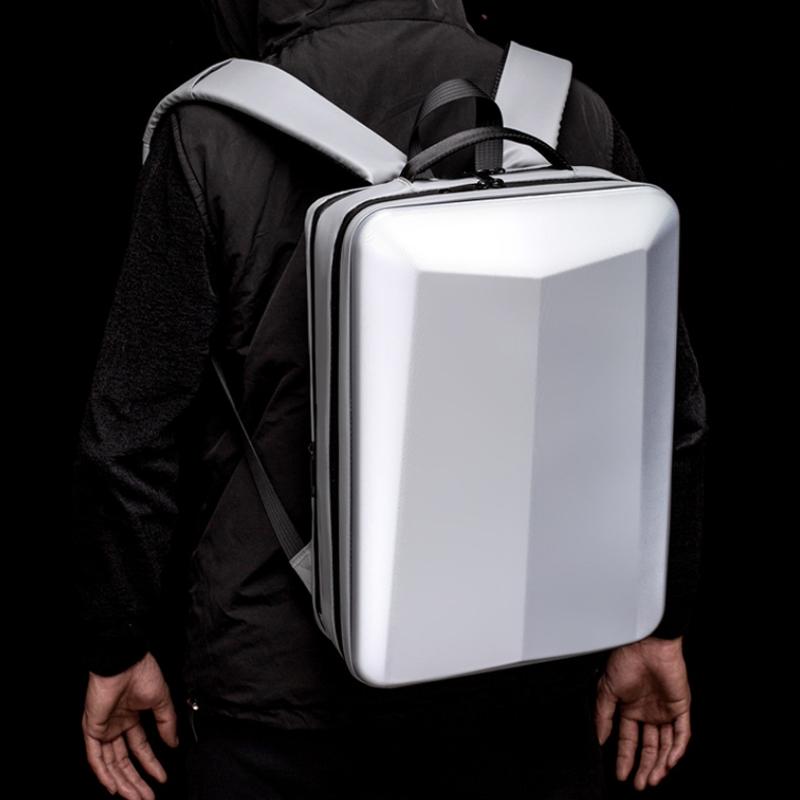 15.6 Silver Hard Shell Gaming Backpack