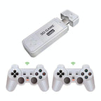 Portable 2.4G Wireless Game Console - 4K Hd Linux Stick - 128G Storage - 128G 10000+ Games