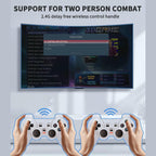 Portable 2.4G Wireless Game Console - 4K Hd Linux Stick - 128G Storage - 128G 10000+ Games