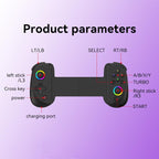 Vibration Grip Wireless Gamepad for Mobile and Pc - White