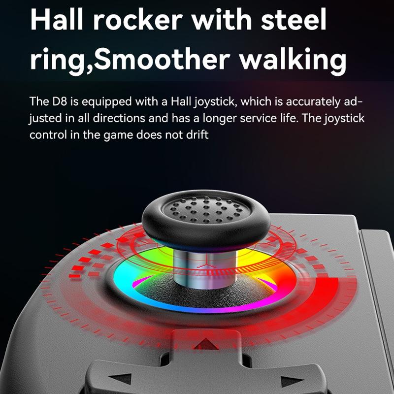 Vibration Grip Wireless Gamepad for Mobile and Pc - White