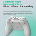 Wireless Bluetooth Game Controller For Switch Ios Android Pc Ps3 Ps4 - Black - White+Bracket
