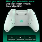Wireless Bluetooth Game Controller For Switch Ios Android Pc Ps3 Ps4 - Black - White+Bracket