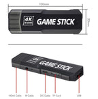 Wireless 4K Tv Game Console With 40K Games 128G Storage