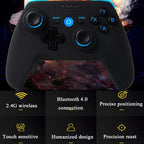 Wireless Game Controller for Android / Ios / Pc / Ps3 with Bluetooth 4.0 & Bracket - Blue