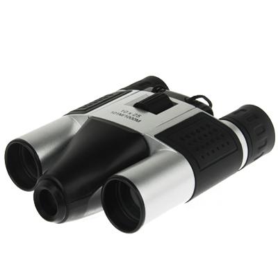 5-in-1 Binocular Camera with Video Digital Pc Cam and Tf Card Reader - 10x25mm 101m / 1000m Field of View - Compact Size