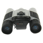 5-in-1 Binocular Camera with Video Digital Pc Cam and Tf Card Reader - 10x25mm 101m / 1000m Field of View - Compact Size