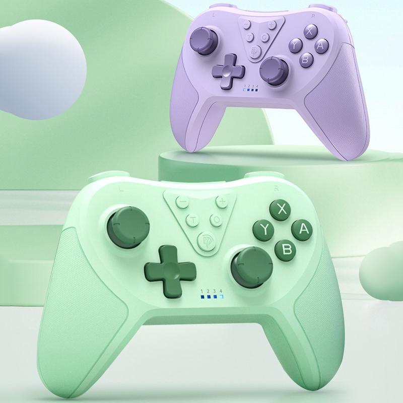 Wireless Controller for Switch & Pc - Compatible Compact - Purple