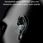 Wireless Anc Bluetooth Gaming Earbuds with Active Noise Reduction - Black