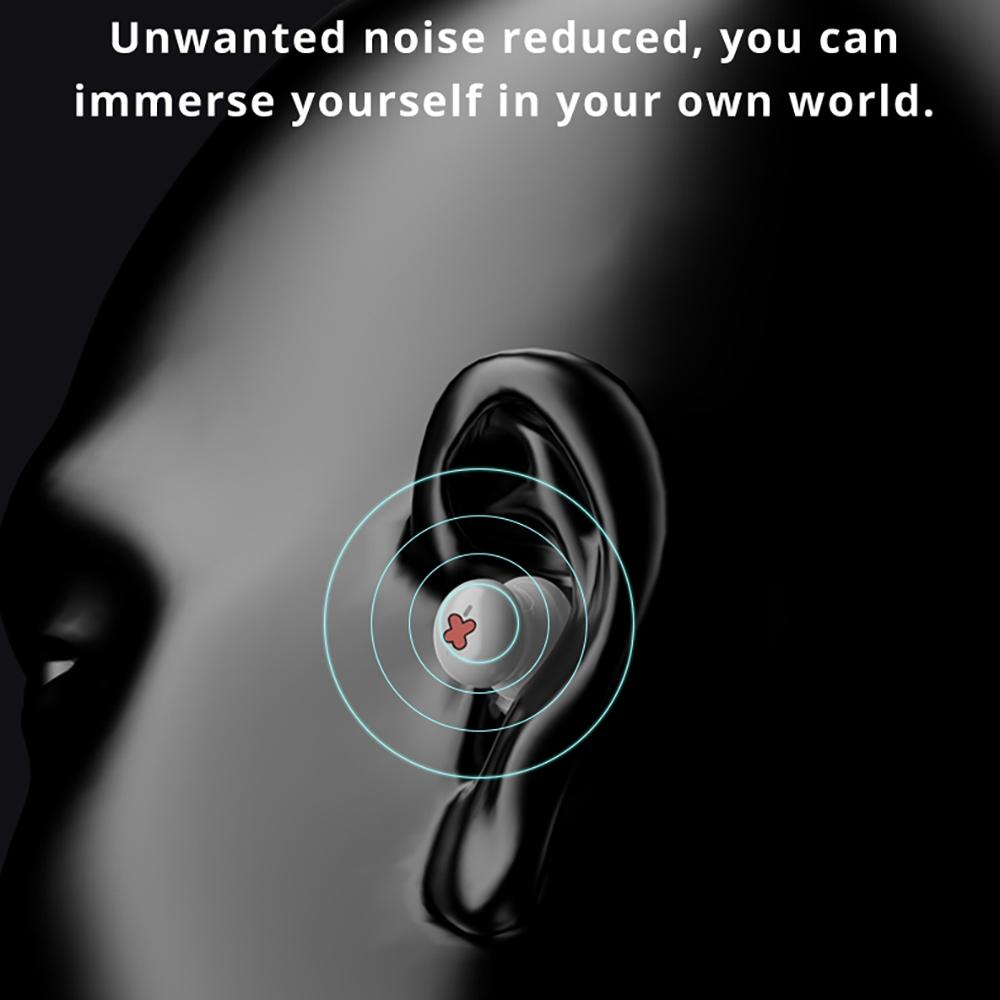 Wireless Anc Bluetooth Gaming Earbuds with Active Noise Reduction - Black