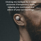Wireless Anc Bluetooth Gaming Earbuds with Active Noise Reduction - Black