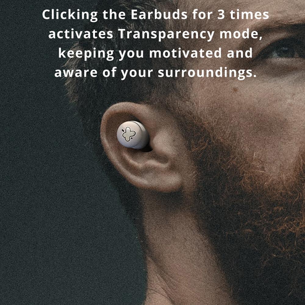 Wireless Anc Bluetooth Gaming Earbuds with Active Noise Reduction - Black