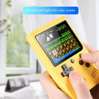 Macaron Mini Handheld Game Console With 800 Built-In Games 3.0 Inch - Grey