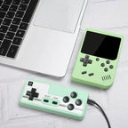 Macaron Mini Handheld Game Console With 800 Built-In Games 3.0 Inch - Grey