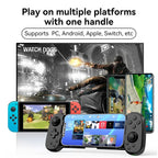 Foldable Tooth Controller for Gaming - Black