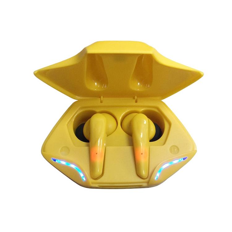 Wireless Gaming Earbuds with Bluetooth 5.0 and Led - Black