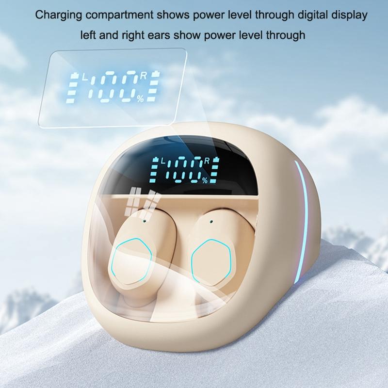 Wireless In-ear Tws Earphone for Hifi Music and Gaming - Yellow