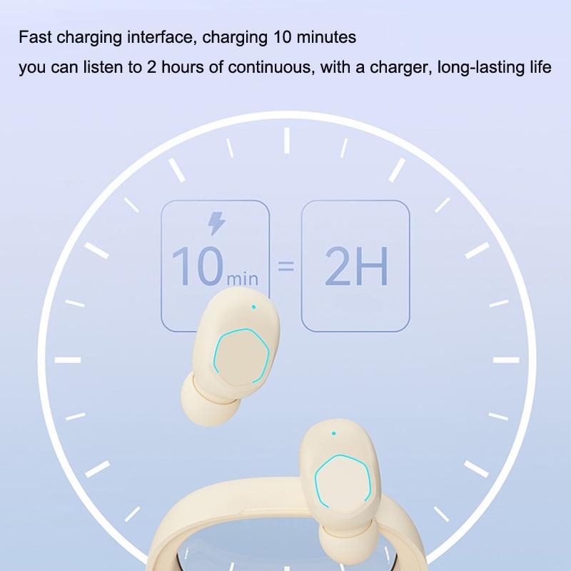 Wireless In-ear Tws Earphone for Hifi Music and Gaming - Yellow