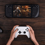 Wireless Gaming Controller for Switch / Pc - Tooth Design - White