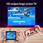 800 Built-In Games G3 Macaron Handheld Game Console With 3.5 Screen - Pink