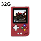 Retro Game Console - 128G 5000 Games 1.54 Ips Linux - Blue - 128G 5000 Games