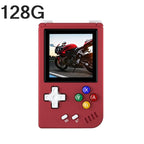 Retro Game Console - 128G 5000 Games 1.54 Ips Linux - Blue - 128G 5000 Games