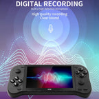 Double Player Handheld Game Console With 6000+ Games - 5.1 Screen - Red+Blue
