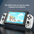 Foldable Tooth Controller for Gaming - White Black