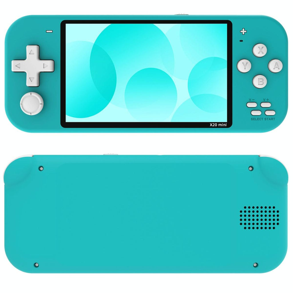 8Gb Handheld Game Console With 4.3 Screen - X20 Mini Classic Games - Green