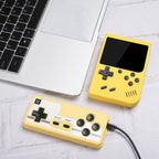 Macaron Mini Handheld Game Console With 800 Built-In Games 3.0 Inch - Pink
