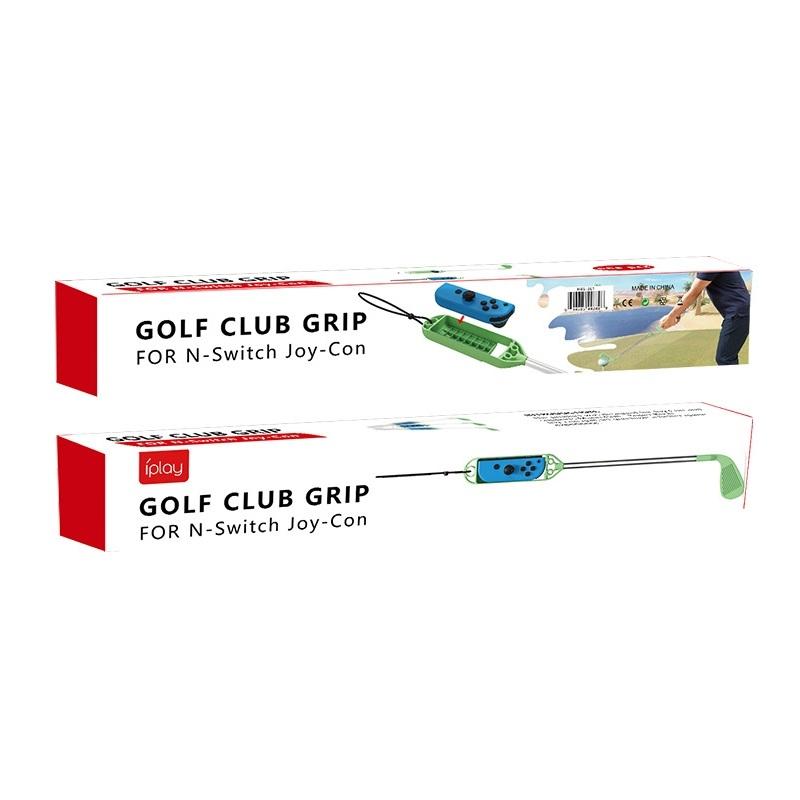 Game-ready Golf Grips by Iplay Hbs - Switch Up your Game - Mario Red + Luigi Green