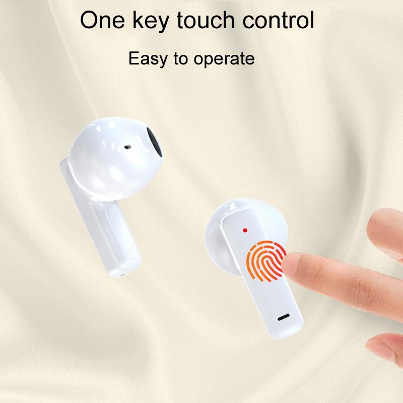 Wireless Bluetooth Earphones with Hd Noise Reduction for Gaming and Sports - Skin Colour