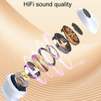 Wireless Bluetooth Earphones with Hd Noise Reduction for Gaming and Sports - Skin Colour