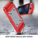 Protective Tpu Pc Case for Nintendo Switch Oled - Red