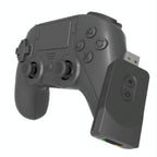 Wireless Dualsense Gamepad for Ps5 / Ps4 / Pc with Bluetooth and Joysticks - Purple Red