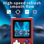 Retro Game Console - 128G 5000 Games 1.54 Ips Linux - Red - 128G 5000 Games