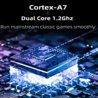 Retro Handheld Game Console With 25K Games - 3.5 Ips Screen - 128G Storage - Grey - 128Gb 28K Games
