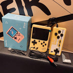 Macaron Mini Handheld Game Console With 800 Built-In Games 3.0 Inch - Yellow