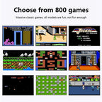Macaron Mini Handheld Game Console With 800 Built-In Games 3.0 Inch - Green