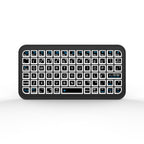 M7 Ultra-Slim Mini Bluetooth Keyboard - Tri-System Portable Wireless Typing for Phone, Tablet & PC